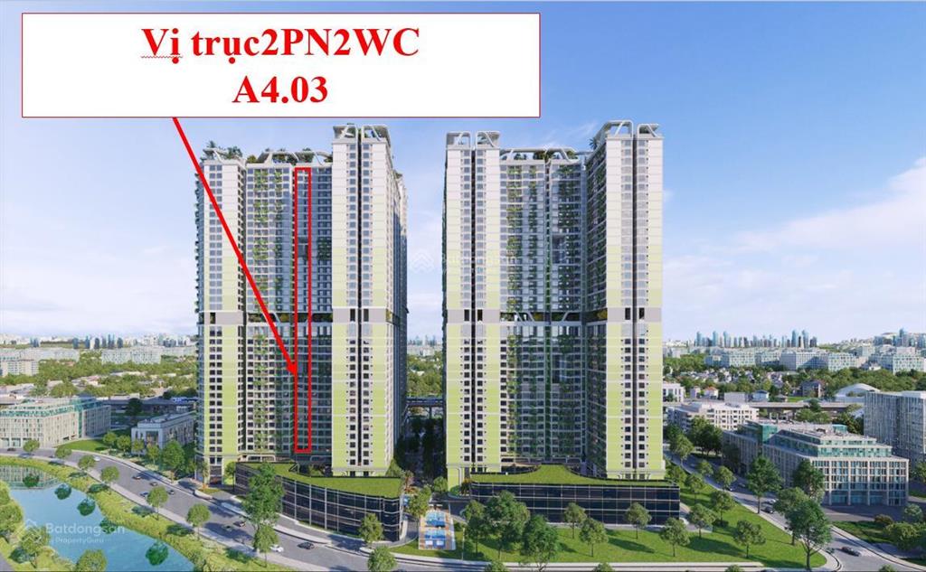 Chuyển nhượng căn 2pn2wc tòa risa giá full chỉ 3,98 tỷ tầng thấp view nhìn ra trường quốc tế