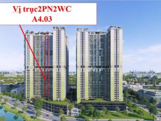 Chuyển nhượng căn 2pn2wc tòa risa giá full chỉ 3,98 tỷ tầng thấp view nhìn ra trường quốc tế