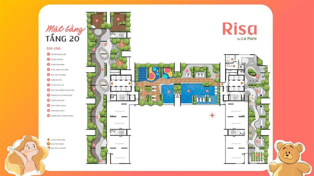 Chuyển nhượng căn 2pn tòa risa đơn giá chỉ ~ 49 triệu/m2 tầng trung đẹp