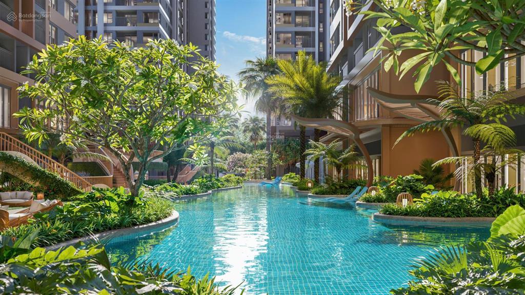 Studio view nội khu tại monrei saigon dòng sản phẩm dễ khai thác cho thuê ở dự án