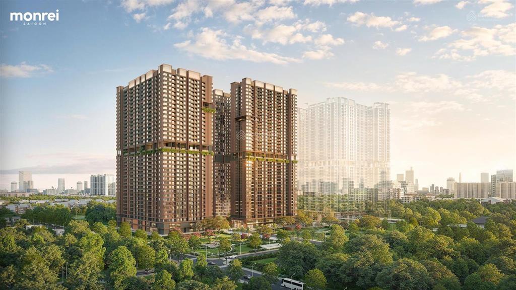 Studio view nội khu tại monrei saigon dòng sản phẩm dễ khai thác cho thuê ở dự án