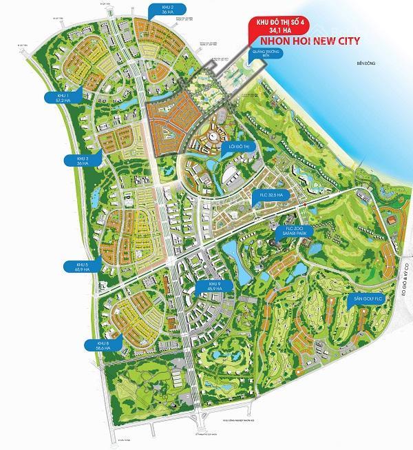 Chuyển nhượng lô góc nhơn hội new city giá chỉ 1,79 tỷ