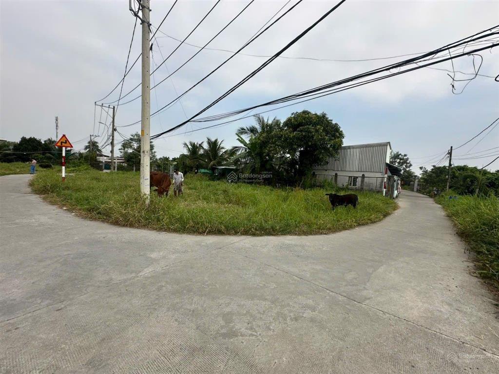 Bán lô góc 2 mặt tiền giá rẻ 173m2 thổ cư an phú tây bình chánh