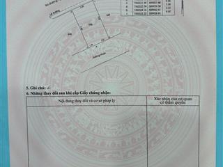 Bán lô đất thổ cư thị trấn tân túc, bình chánh