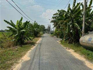 Bán lô đất mặt tiền đê số 4, tân nhựt, bình chánh