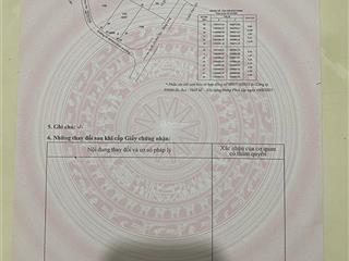 Bán lô đất thổ cư giá rẻ 132m an phú tây bình chánh