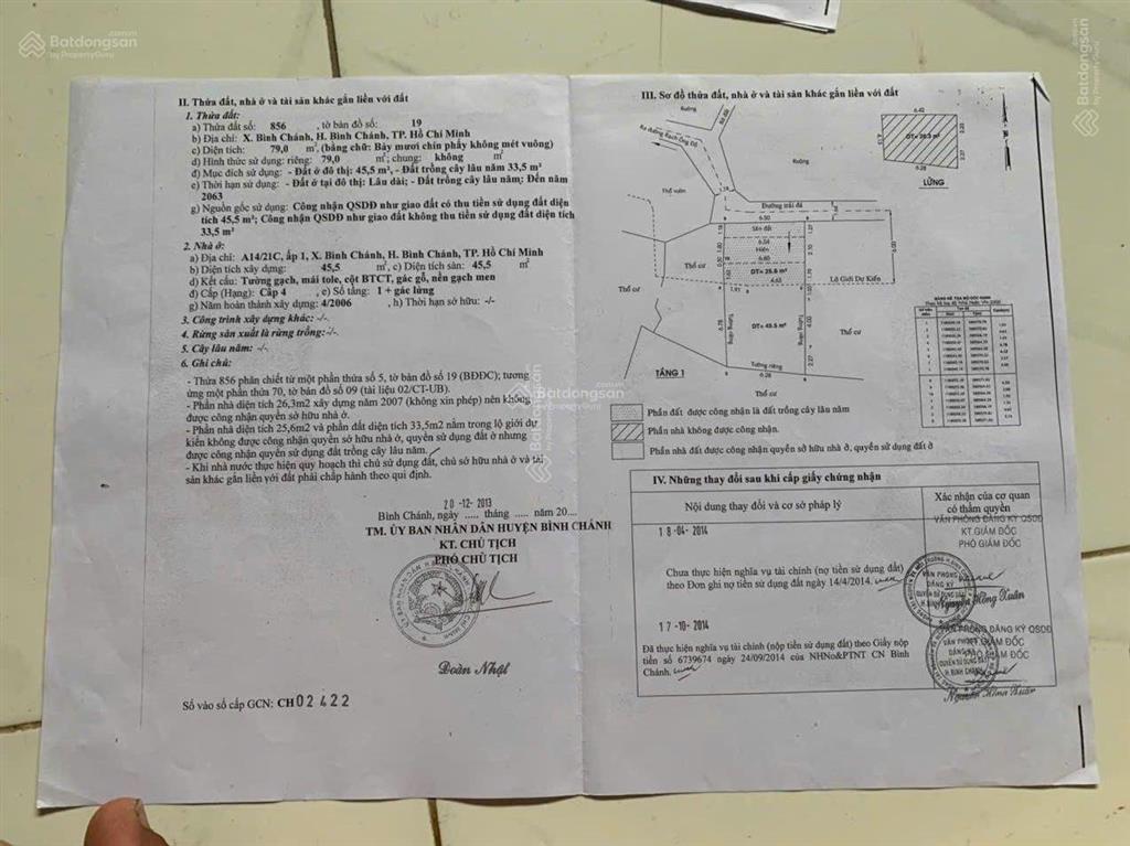 Ngộp bán căn nhà xã bình chánh tphcm
