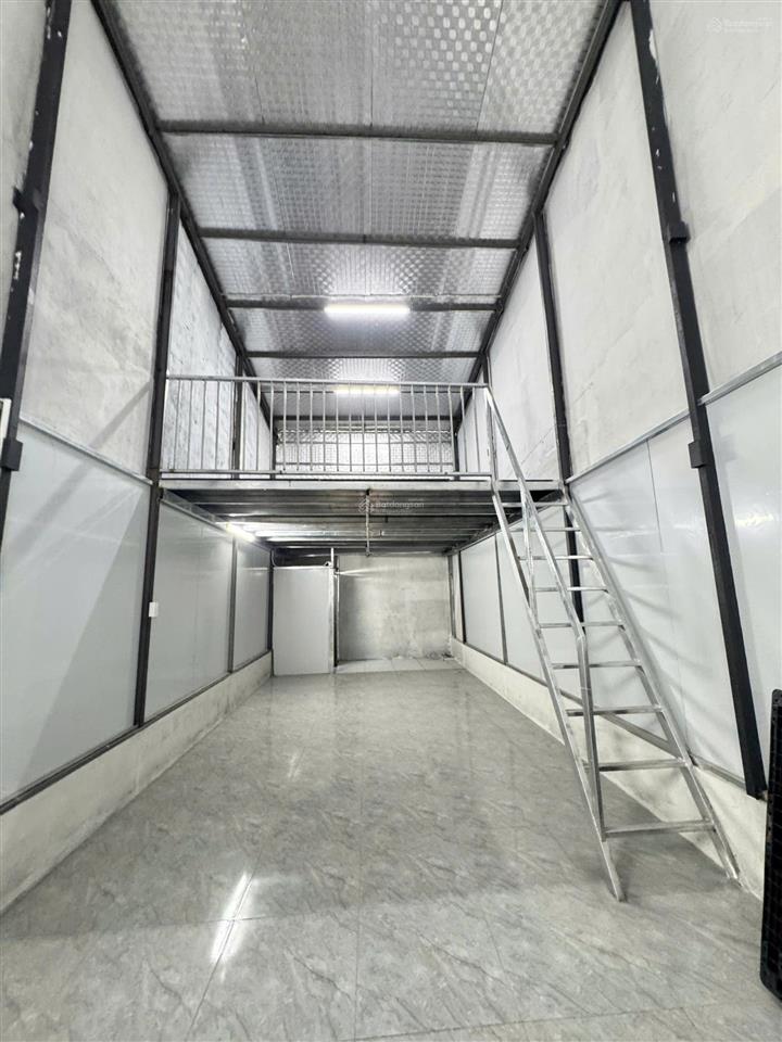 Cho thuê kho (100m2) đường bình lợi p13 bình thạnh 100m2 giá 15 triệu