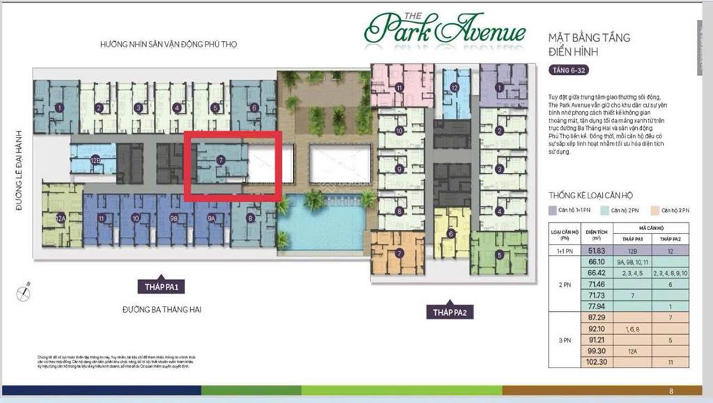 The park avenue chủ nhà cần bán gấp 2pn/2wc chỉ thanh toán 4,2 tỷ  0902 385 ***