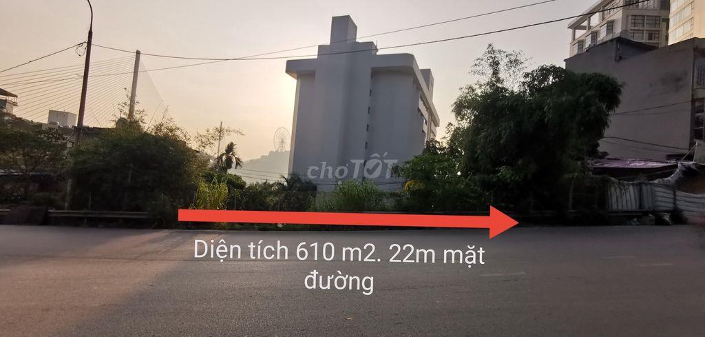 Bán 610m² đất mặt đường Hải Quân, Bãi Cháy – View biển & cầu Bãi Cháy