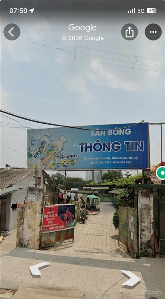 Bán đất ngon ở ngõ 230 định công thượng, 60 triệu / m2, 50m2, hàng hot
