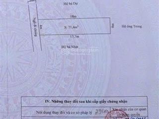 Hàng hiếm bán đất tại ngô gia tự, nam hải, hải an, hải phòng, 2,15 tỷ, 72m2