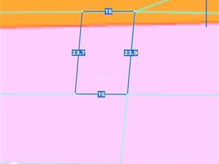 Bán đất biển xã bông trang dt 353m2 có 80m2 thổ cư ngang 15mx23.8m đường nhựa 8m, khu dân cư