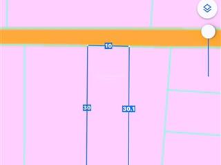 Bán đất xã bông trang 10mx30m có 100m2 thổ cư, đường nhựa khu dân cư, đất đang trồng thanh long