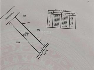 Bán đất biển xã bình châu, dt 347m² có 125m² thổ cư, lô đất 2 mặt tiền, cách biển 500m, tiềm năng