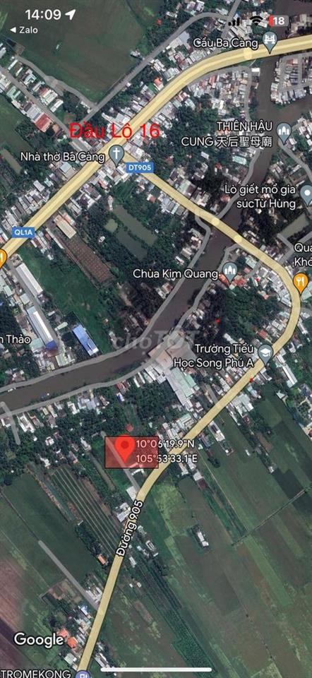 🏡 CẦN BÁN NHANH — NỀN THỔ CƯ 100% | SONG PHÚ, TAM BÌNH, VĨNH LONG