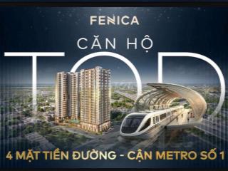 Căn hộ FENICA, chỉ 1.8 tỷ/căn, góp 6tr/tháng, miễn lãi 24 tháng 
