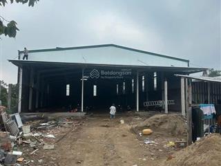 Cho thuê kho xưởng 2.000 m² kho xây dựng 1.100 m² có pccc tự động và trạm điện 3 pha, đường ql61c