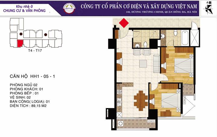 Bán cc 2pn 2wc view đẹp tại 102 trường chinh, đống đa, hà nội, 8,8 tỷ, 88m2