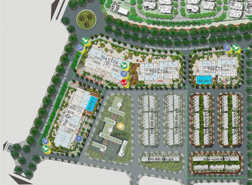 Tôi có căn hộ tầng trung ct3 65m² giá 4.55 tỷ tl