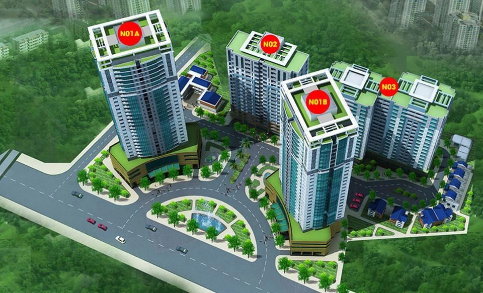 Bán căn 77m² trên sổ tòa n01a k35 2pn giá 6,55 tỷ.