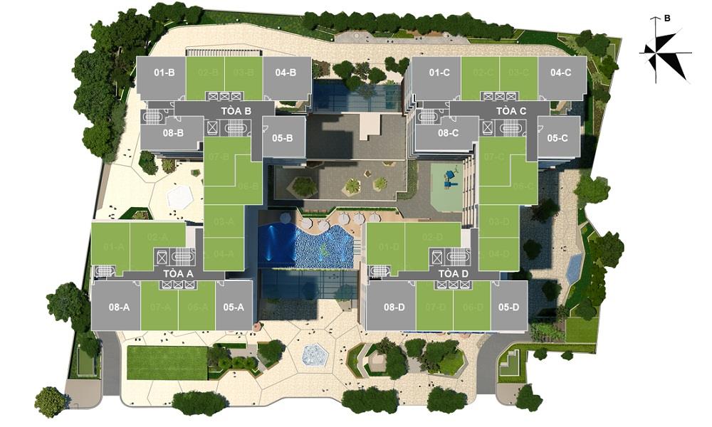 Bán căn hộ mandarin garden 2 86 m2 3pn. giá 8,3 tỷ.