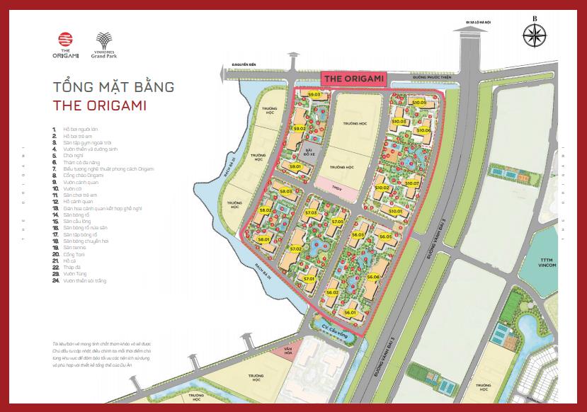 Bán căn shophouse vinhomes phân khu rainbow  orgigami