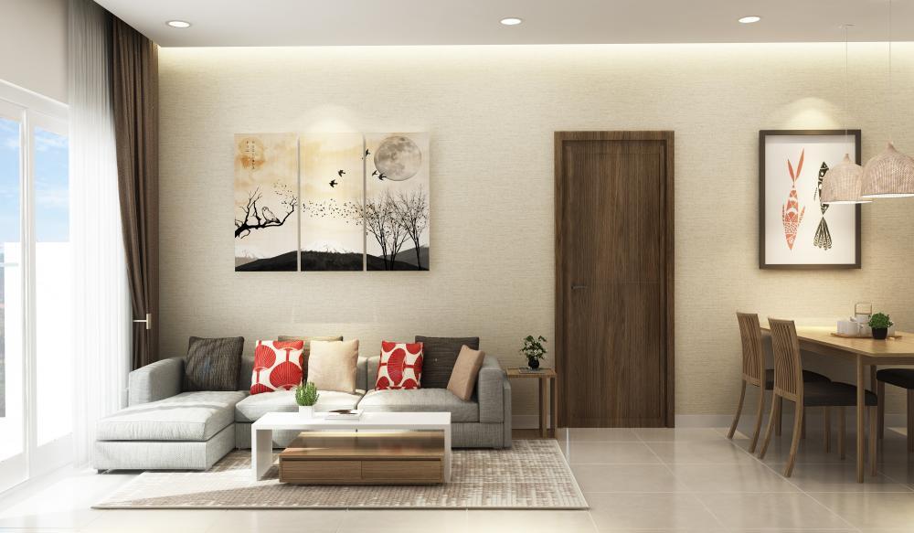 Quận 9 (cũ)  cách global city 1km  bán căn hộ flora fuji fuji residences 68m2 2pn 2wc có ban công