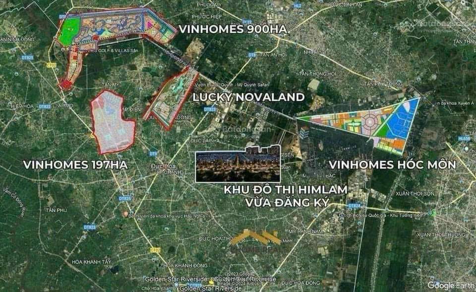 Hàng ngộp! khách kẹt tc gửi bán gấp. giá 1tỷ100/nền, dt=80m2, shr, cạnh quỹ đất vingroup đức hòa