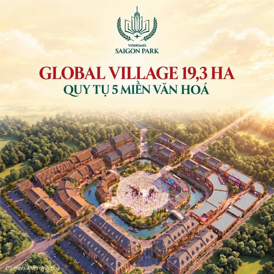 Bán nhà vinhomes sai gon park 1 trệt 3 lầu giá 5,3tỷ. dt=60m2