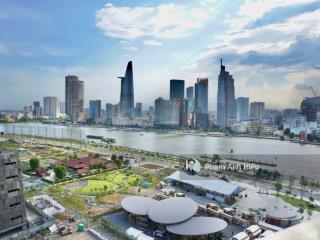 Đây là căn 2pn view q1 trục đẹp nhất  ban công lớn gần sông, trục 08 phát tài cực tốt