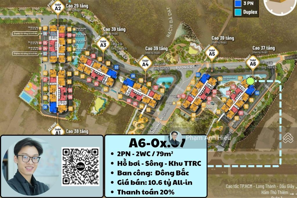 Siêu phẩm chênh nhẹ 2pn góc a6 trục 07 siêu hiếm siêu đẹp  view 2 mặt là hồ bơi và sông thoáng mát