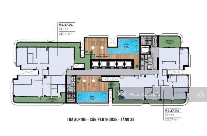 Penthouse eaton park tháp a1 view thủ thiêm  thảo điền  landmark 81 không chắn gì