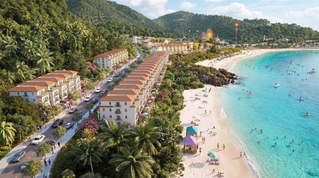 [siêu phẩm biệt thự biển đà nẵng]  tựa sơn hướng thủy, sổ đỏ lâu dài 206m2 xây 4 tầng