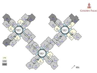 Bán căn hộ 4 phòng ngủ tại golden palace 141.92m2 giá bán 10 tỷ 0867 672 ***