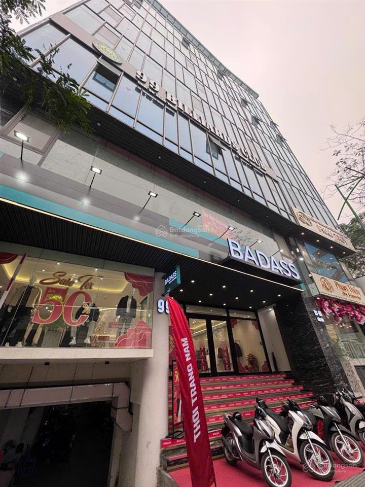 Bán tòa văn phòng 139 đường cầu giấy 11 tầng gần 500m2 mặt tiền 15m doanh thu 30 tỷ/ năm 399 tỷ