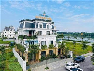 Bán biệt thự view hồ khu đô thị bắc đầm vạc  400m2 sẵn nhà, full nội thất