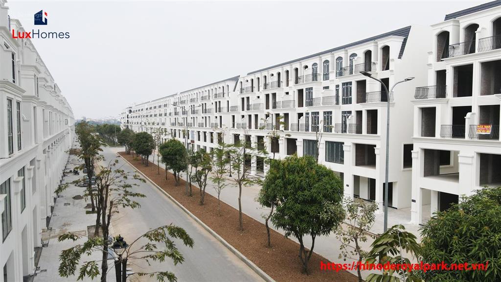 Bán liền kề phố đi bộ hinode royal park, 16 tỷ, 90m2, 5 tầng, sổ đỏ tại hoài đức, hà nội