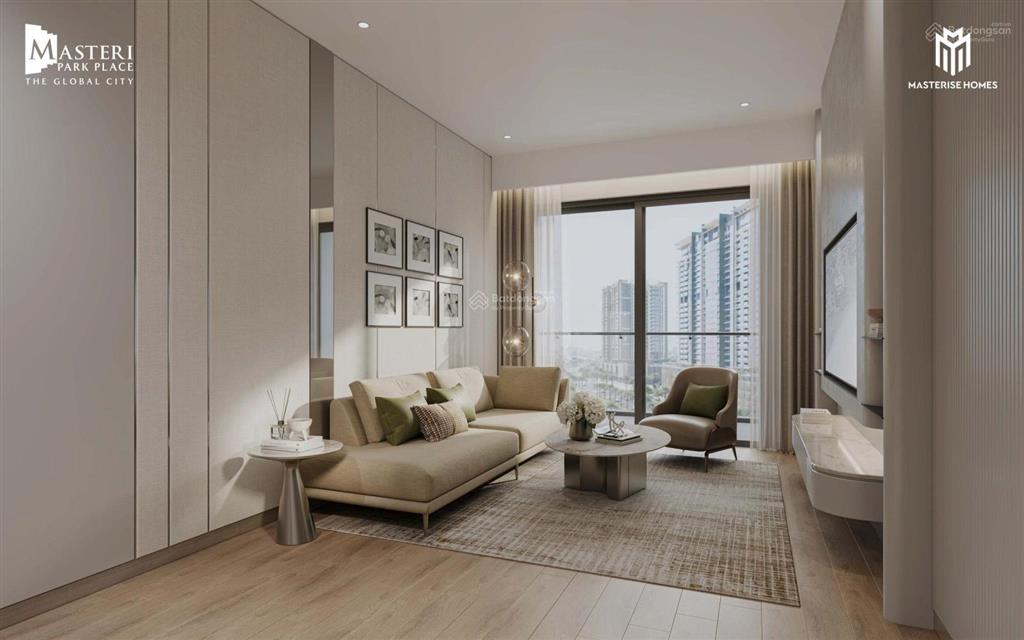 Bán suất nội bộ the global city  căn 2pn 77m2 view sông  giá gồm voucher nội thất 300tr