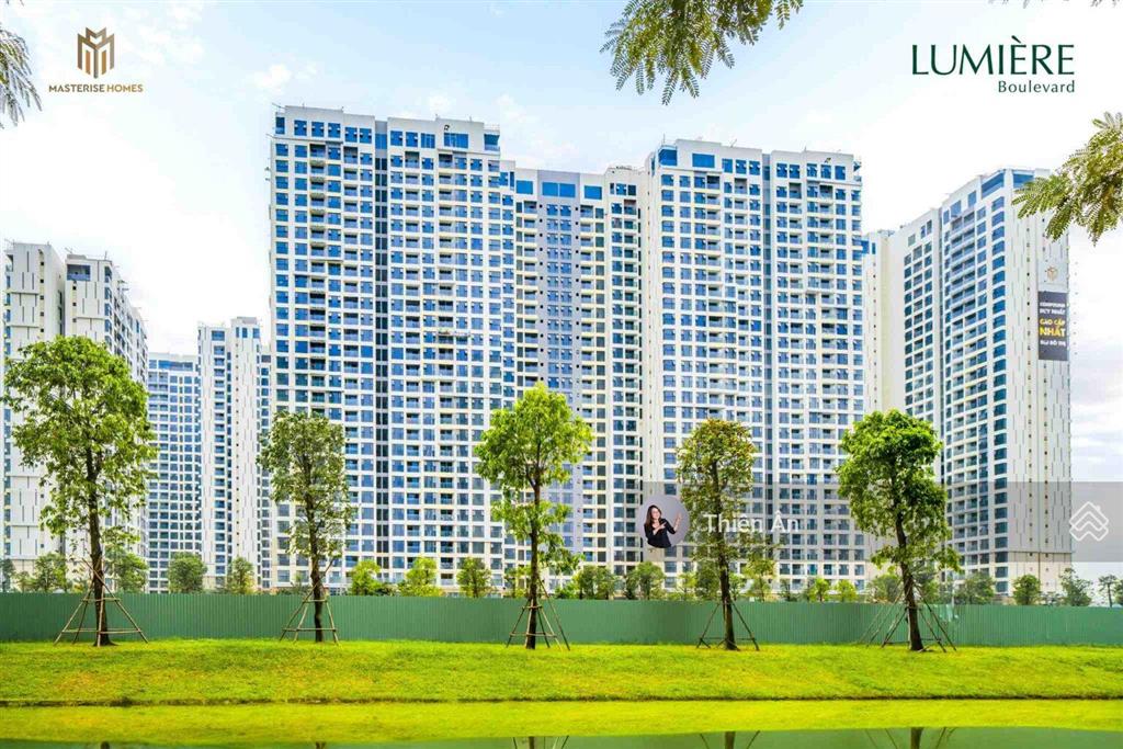 Giá siêu tốt chỉ 3,4 tỷ cho căn 2pn 1wc tại lumiere boulevard đã có sổ hồng khu compound cao cấp