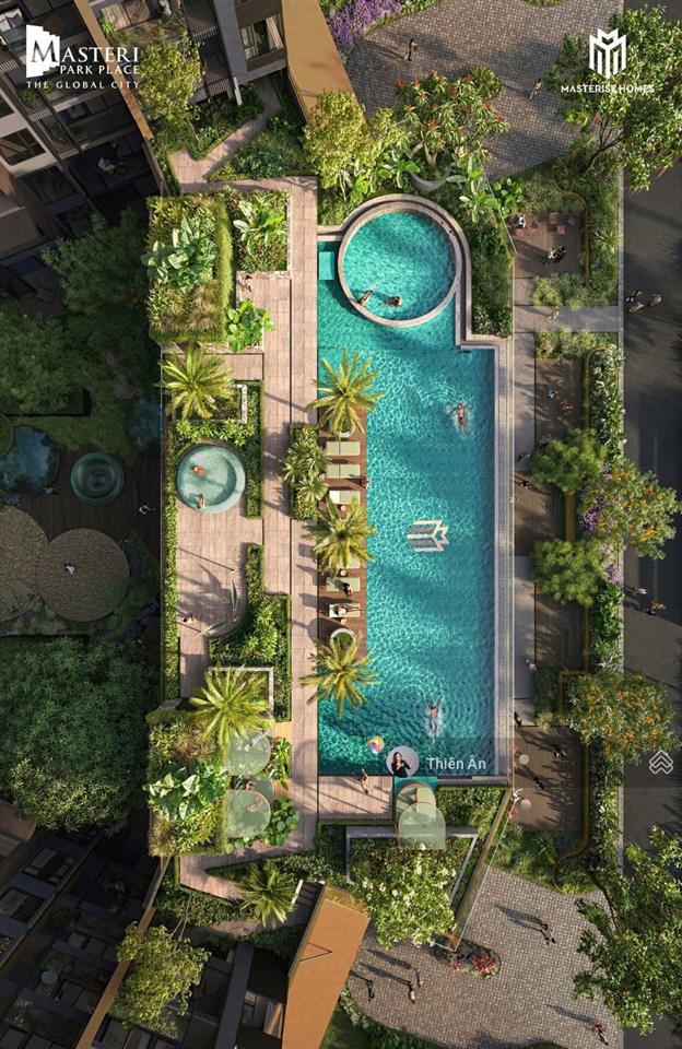 Cắt lỗ 1,2 tỷ căn 2pn dt 80 m2 khu masteri park place view nhạc nước tầng cao siêu đẹp