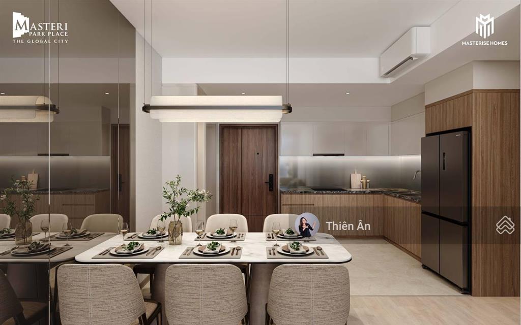 Cắt lỗ 1,2 tỷ căn 2pn dt 80 m2 khu masteri park place view nhạc nước tầng cao siêu đẹp