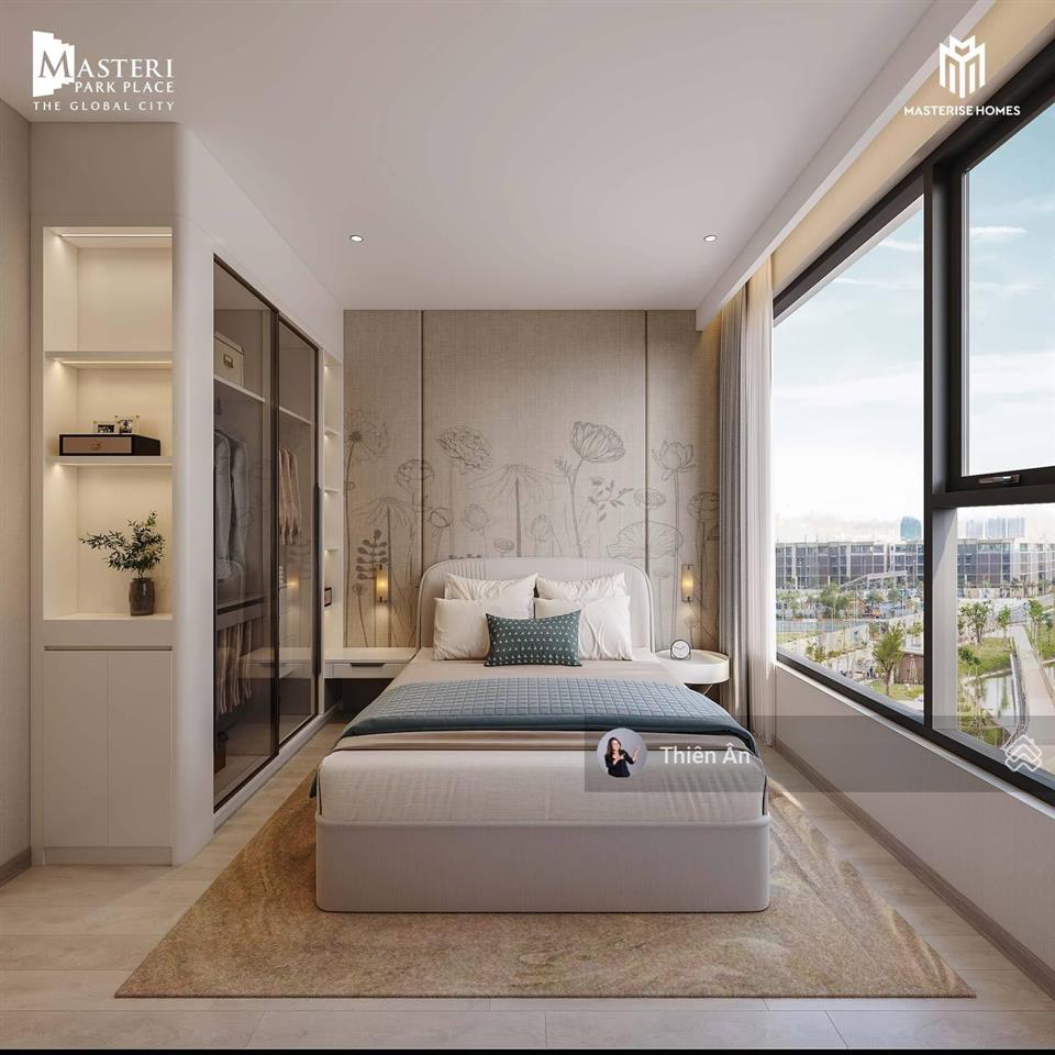Cắt lỗ 1,2 tỷ căn 2pn dt 80 m2 khu masteri park place view nhạc nước tầng cao siêu đẹp