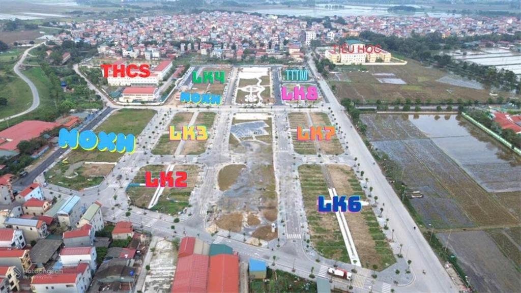 Chủ cần tiền giảm cực tốt  bán 80m2 mặt đường liên xã  đấu giá thụy lâm dãy lk6  đường 20m