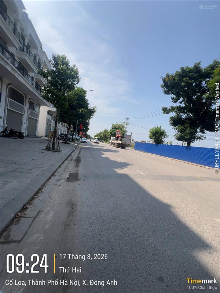 Hơn 10 tỷ xíu  có căn 319  view quảng trường  uy nỗ  đông anh  nhà thô 3 tầng 1 tum