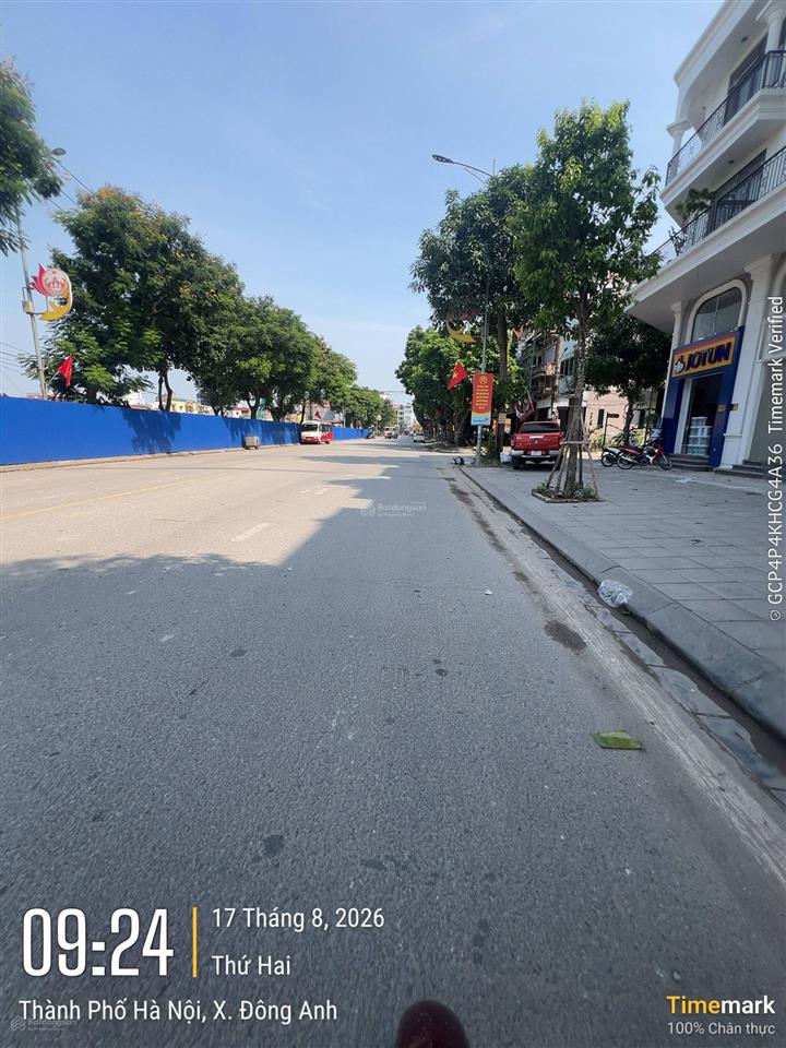 Hơn 10 tỷ xíu  có căn 319  view quảng trường  uy nỗ  đông anh  nhà thô 3 tầng 1 tum
