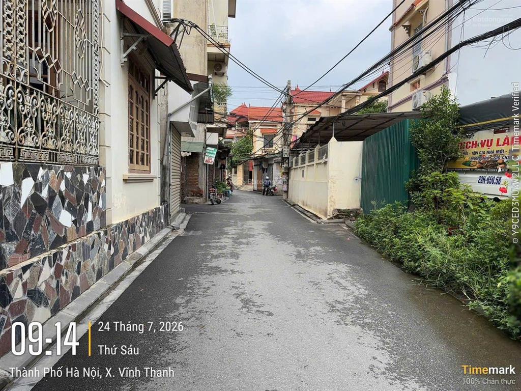 Hàng hiếm! lô đất mặt tiền ô tô 56,8m2 nằm trục chính cổ điển, hải bối, đông anh, kv kinh doanh tốt
