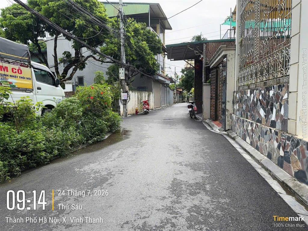 Hàng hiếm! lô đất mặt tiền ô tô 56,8m2 nằm trục chính cổ điển, hải bối, đông anh, kv kinh doanh tốt