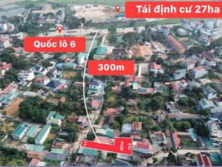 375M ĐẤT SỔ HỒNG, NGAY GẦN QUỐC LỘ 6 GIÁ RẺ NHẤT THỊ TRƯỜNG XUÂN MAI HÀ NỘI