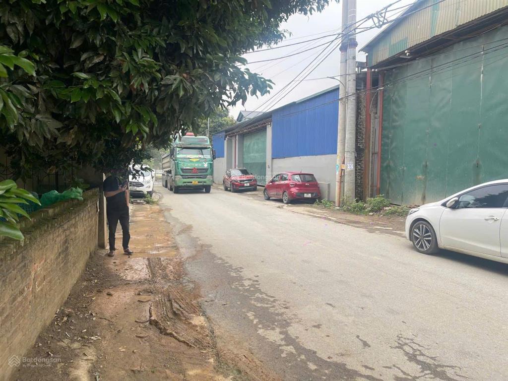 780m/200m thổ cư mặt tiền 15m sẵn nhà xưởng kinh doanh quốc oai hà nội.